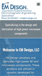 Mobile Screenshot of em-design.com